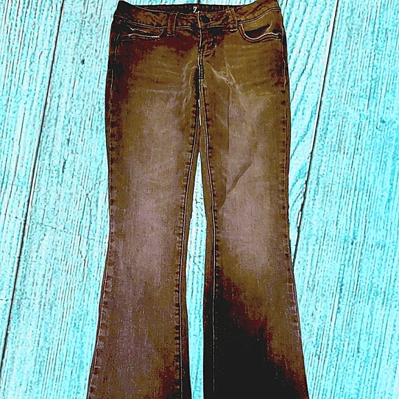 3/$25 ZCo Jeans Boot Cut With Bling Size 5 - Picture 2 of 11